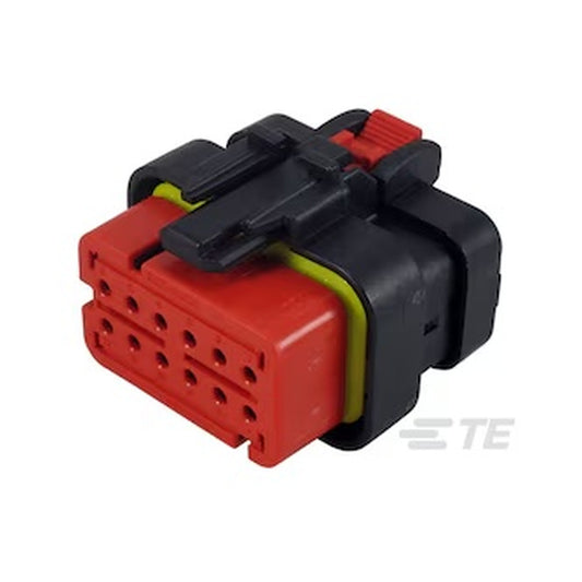 AMPSEAL 16 12-Position Plug Housing - Socket Contacts, N-Seal - 776437-1