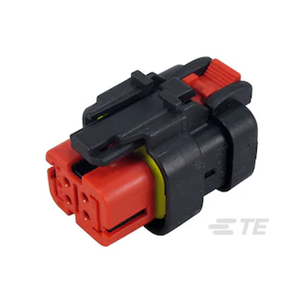 AMPSEAL 16 4-Position Plug Housing - Socket Contacts, N-Seal - 776487-1